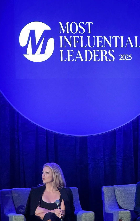 Katharine Kennedy on stage